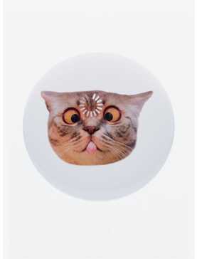 Silly Cat Loading 3 Inch Button, , hi-res
