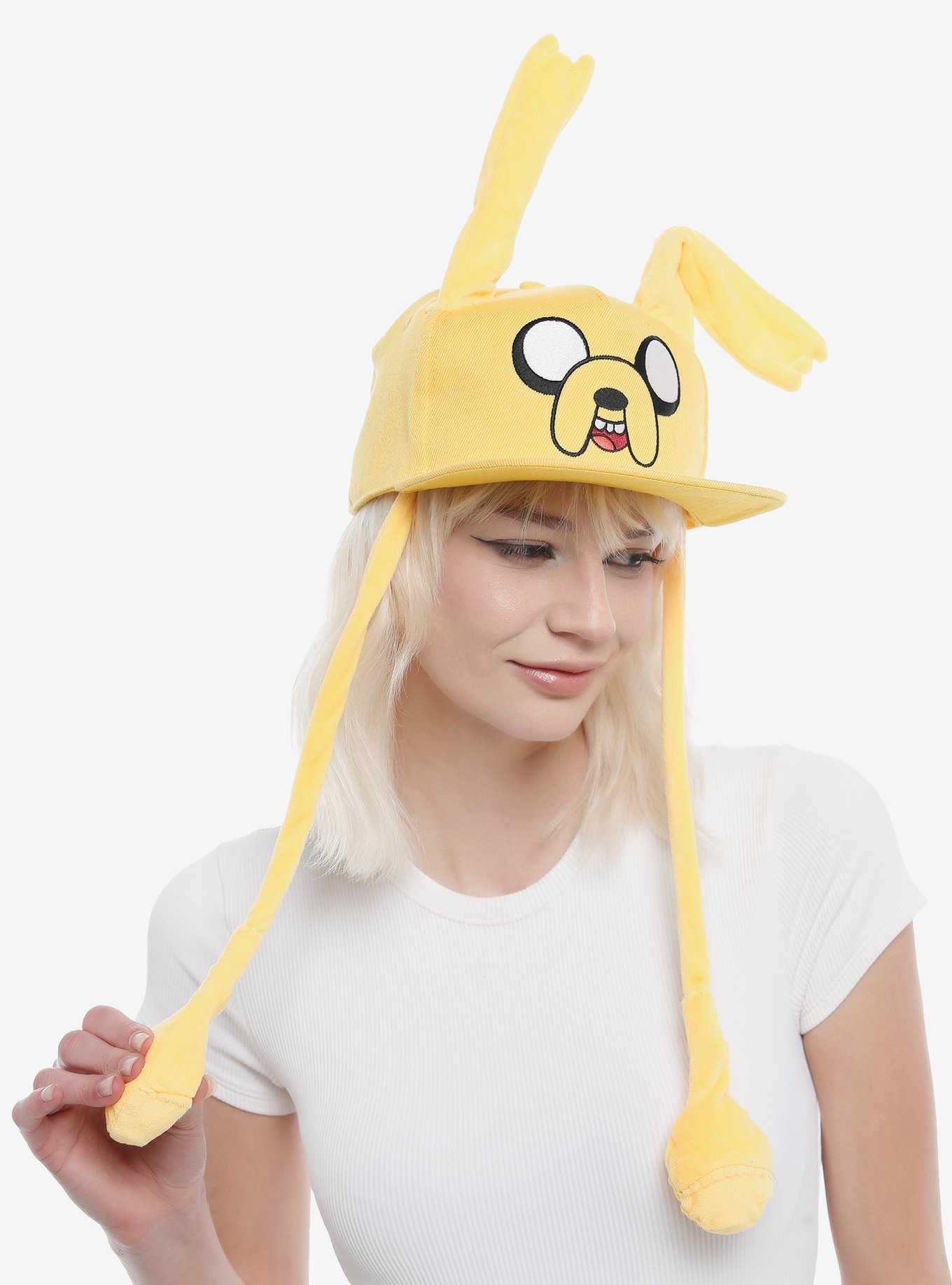 Adventure Time Jake Snapback Hat With Moveable Ears, , hi-res
