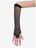 Black Butterfly Fishnet Arm Warmers, , hi-res