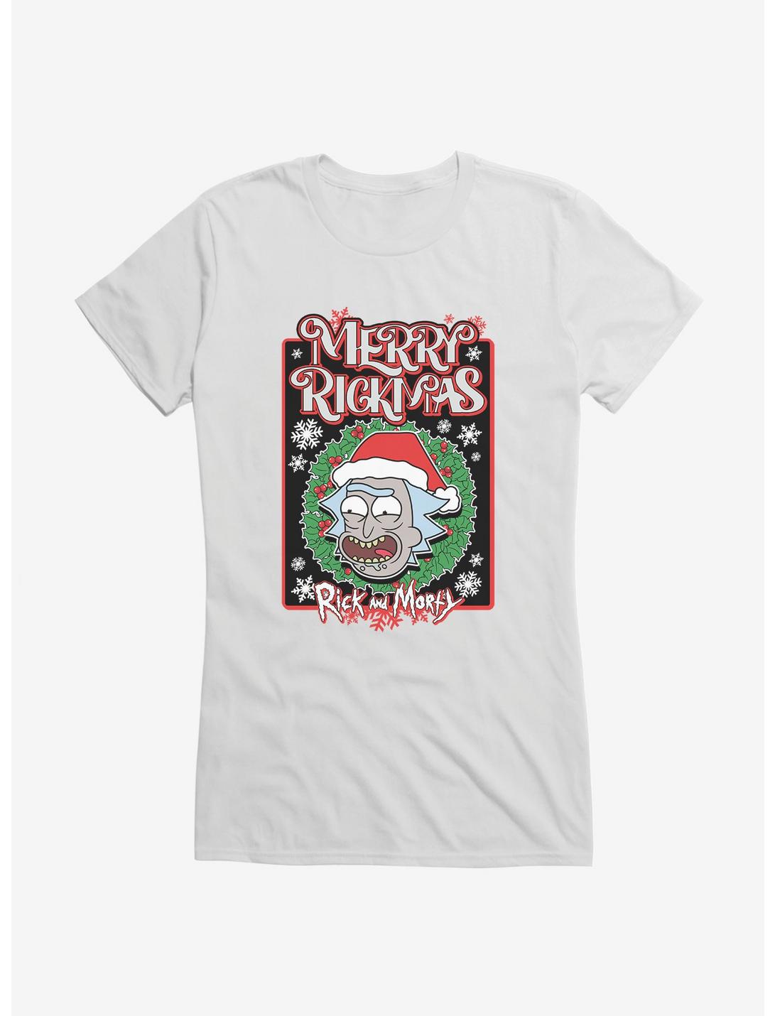 Rick & Morty Merry Rickmas Rick Girls T-Shirt, , hi-res