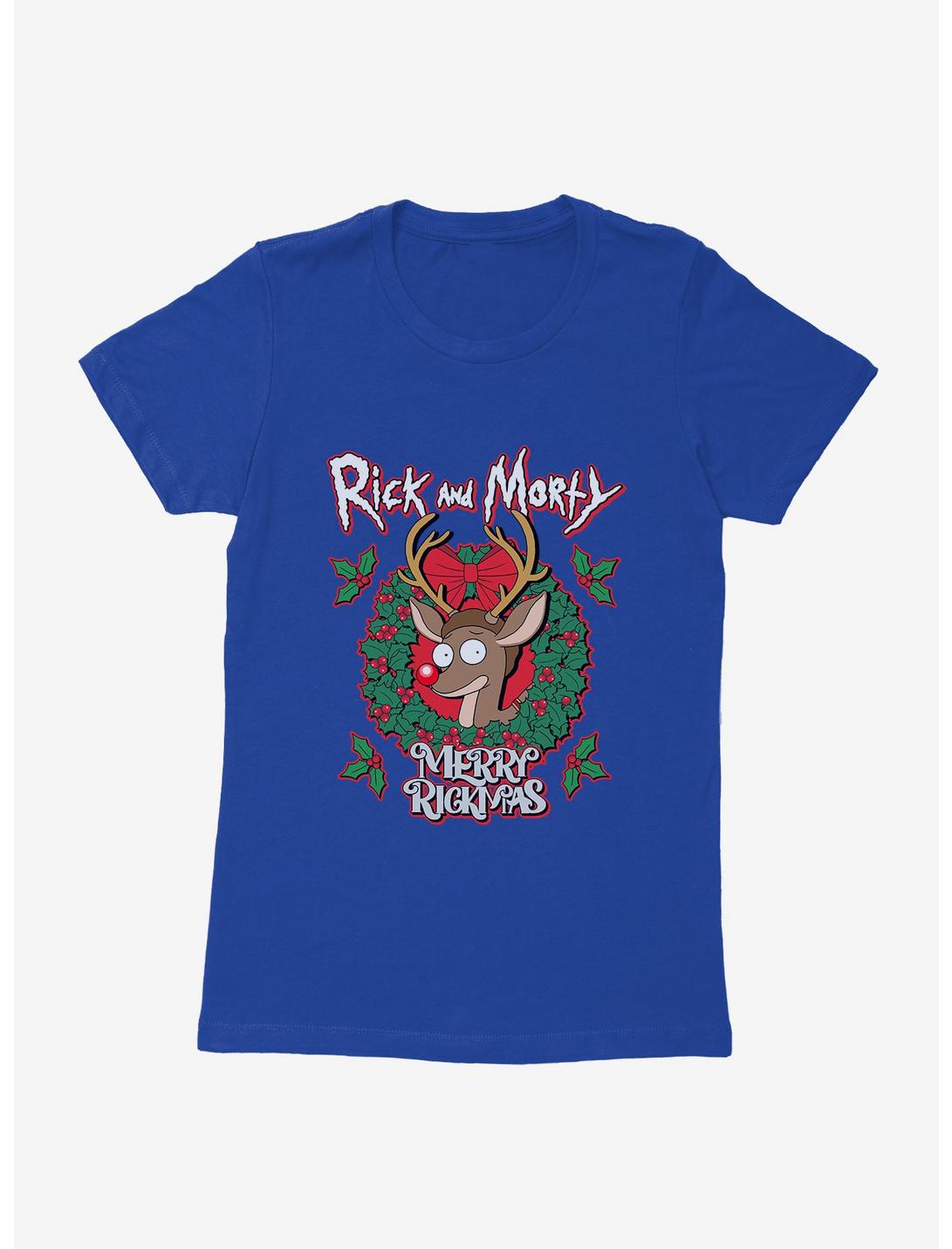Rick & Morty Reindeer Morty Merry Rickmas Womens T-Shirt, , hi-res