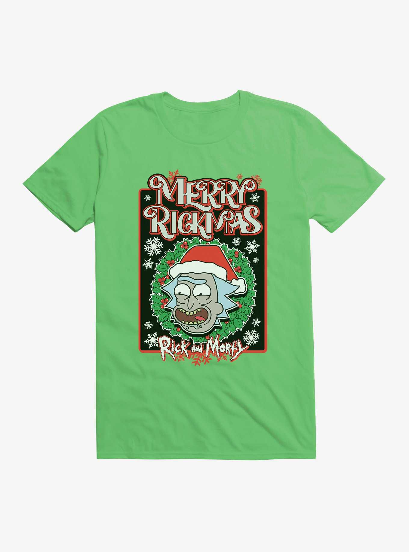 Rick & Morty Merry Rickmas Rick T-Shirt, , hi-res