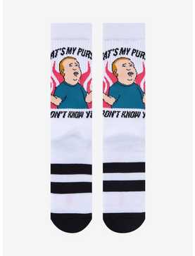 King Of The Hill Bobby That's My Purse Crew Socks, , hi-res