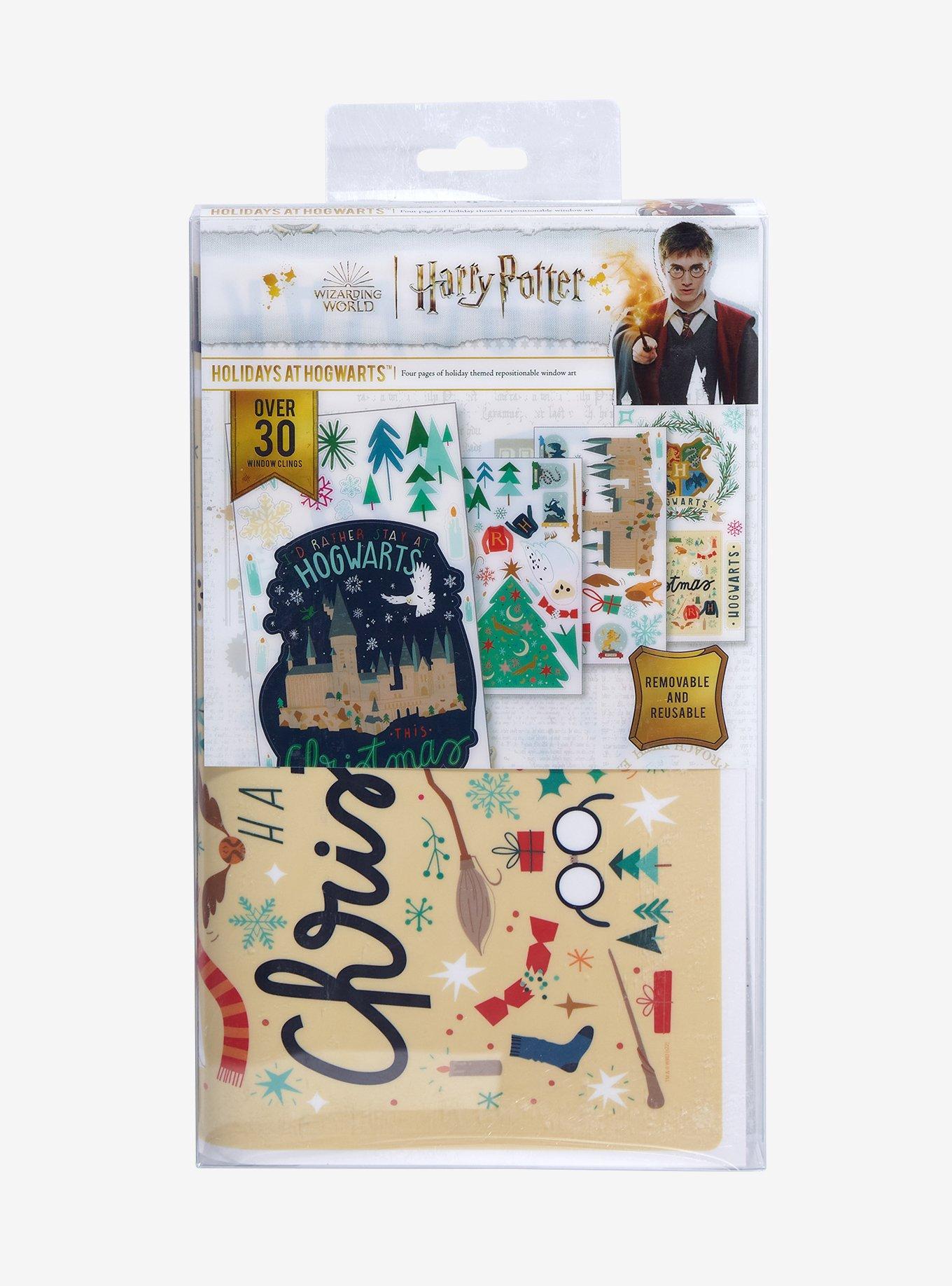 Harry Potter Christmas Window Decals, , hi-res