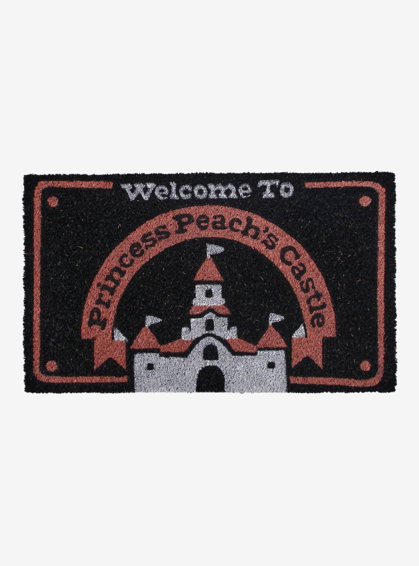 Nintendo Super Mario Bros. Princess Peach's Castle Door Mat, , hi-res