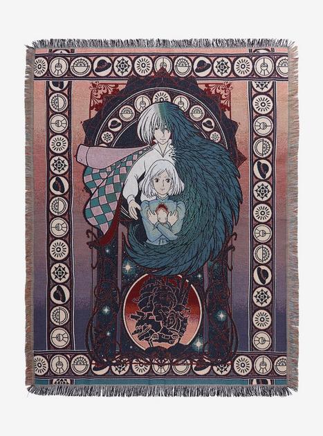 Studio Ghibli Howl's Moving Castle Sophie & Howl Portrait Tapestry ...