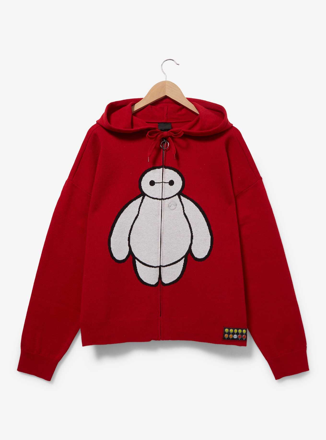 Disney Big Hero 6 Baymax Zip Hoodie Plus Size, , hi-res