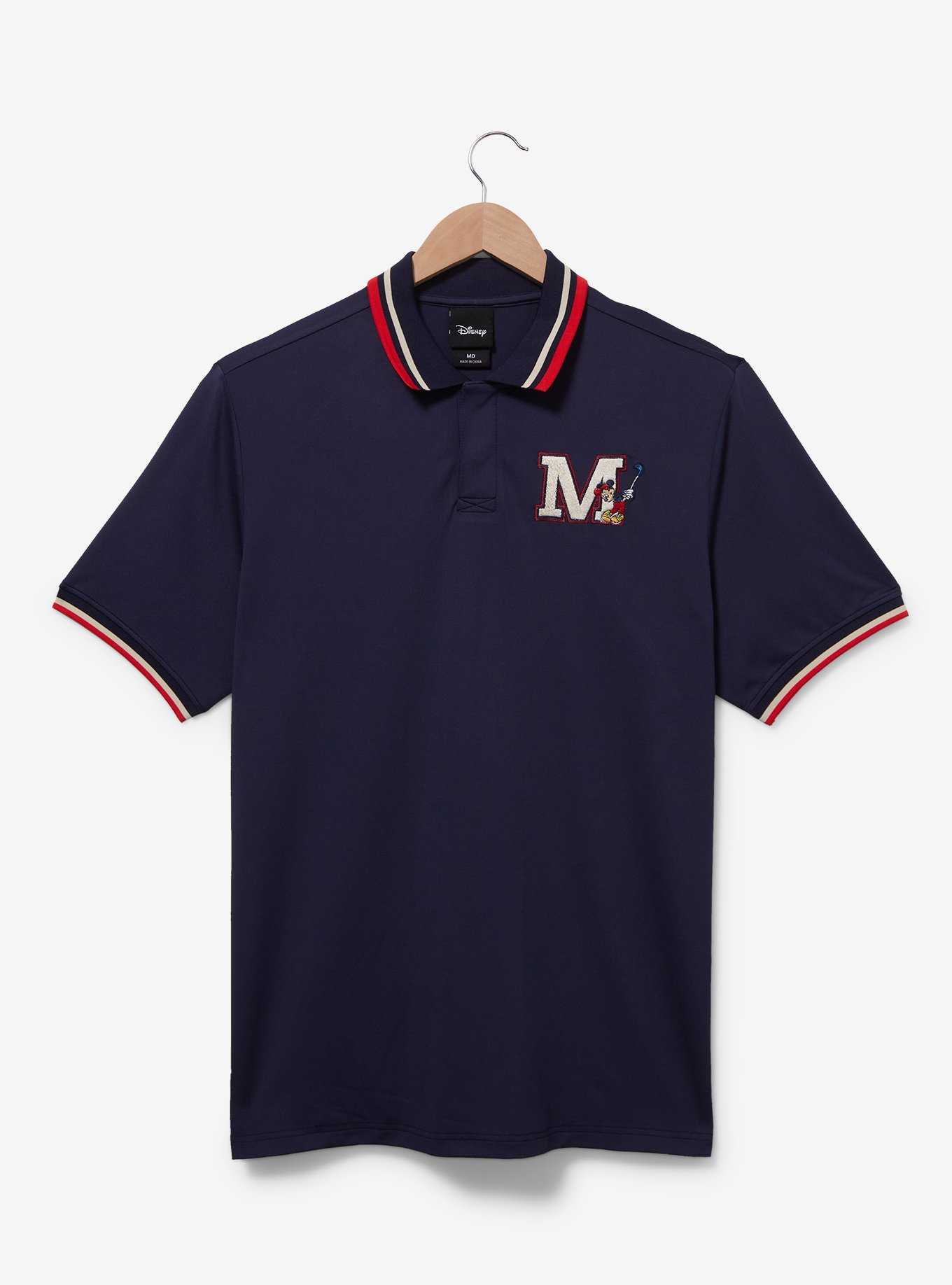 Disney Mickey Mouse Initial Collegiate Golf Polo, , hi-res