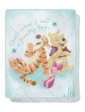 Disney Winnie The Pooh Friendly World 40X50 Silk Touch Throw Blanket, , hi-res