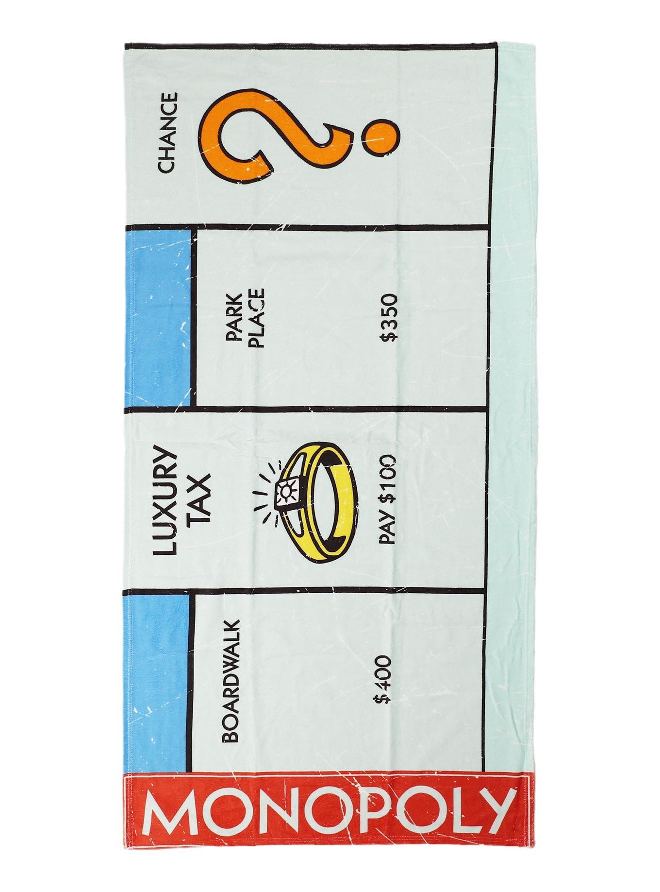 Monopoly Chance Beach Towel, , hi-res