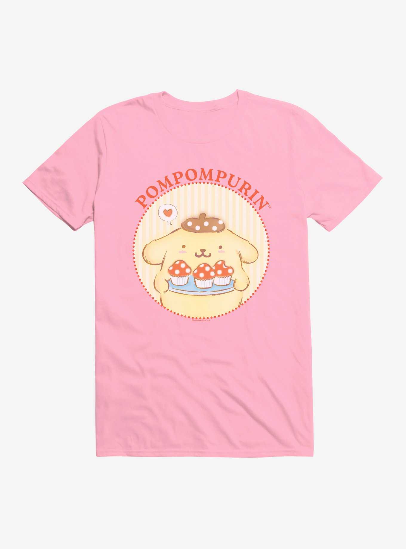 Hello Kitty And Friends Pompompurin Mushroom Cupcakes T-Shirt, , hi-res