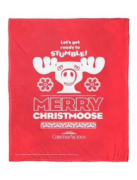 National Lampoon's Christmas Vacation Christmoose Time Silk Touch Throw Blanket, , hi-res