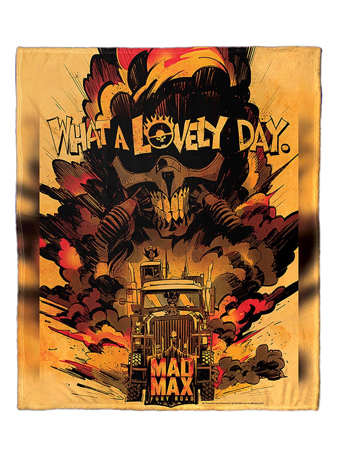 WB 100 Mad Max Fury Road What A Lovely Day Silk Touch Throw, , hi-res