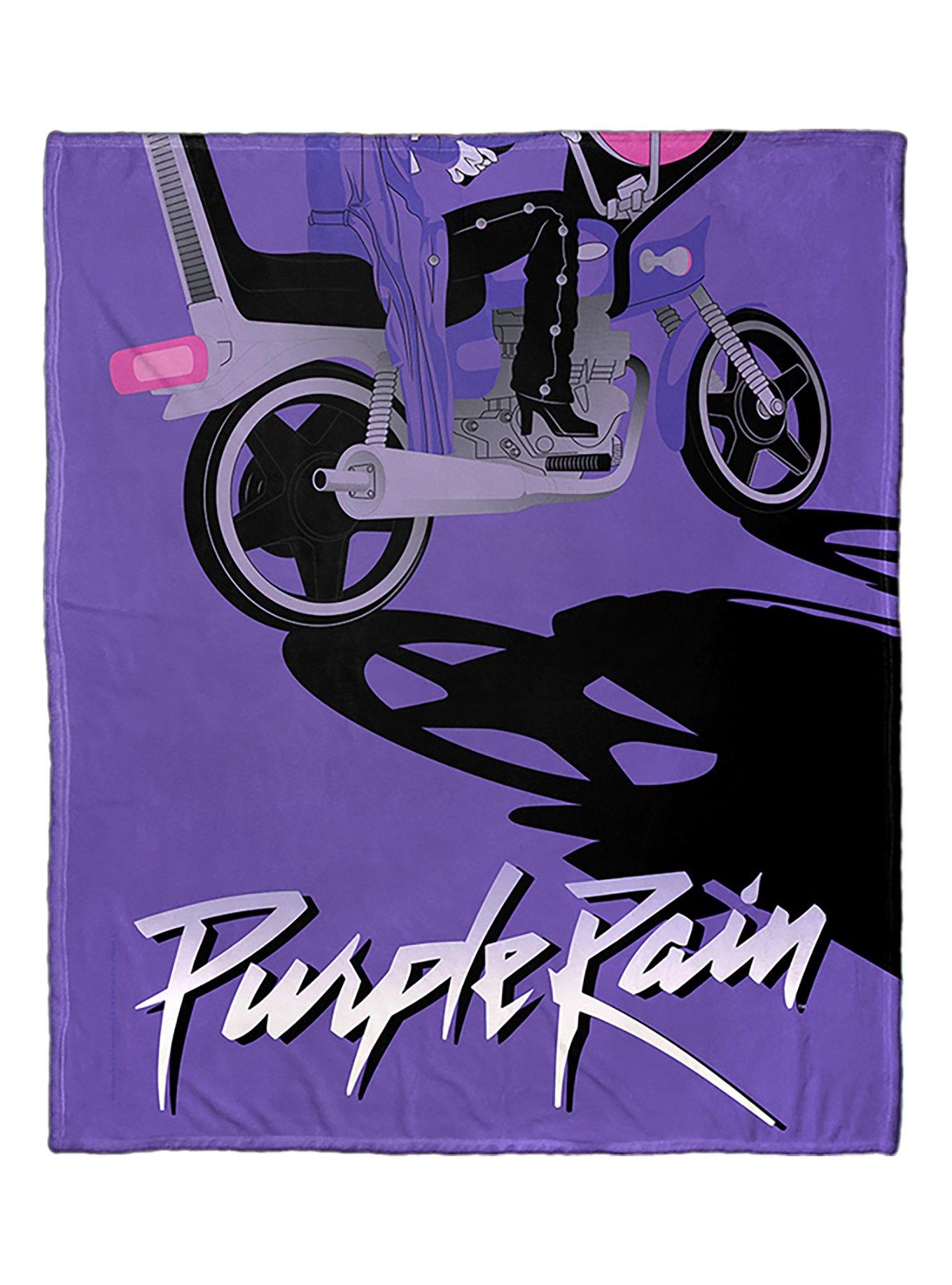 WB 100 Purple Rain Sorrow Silk Touch Throw, , hi-res