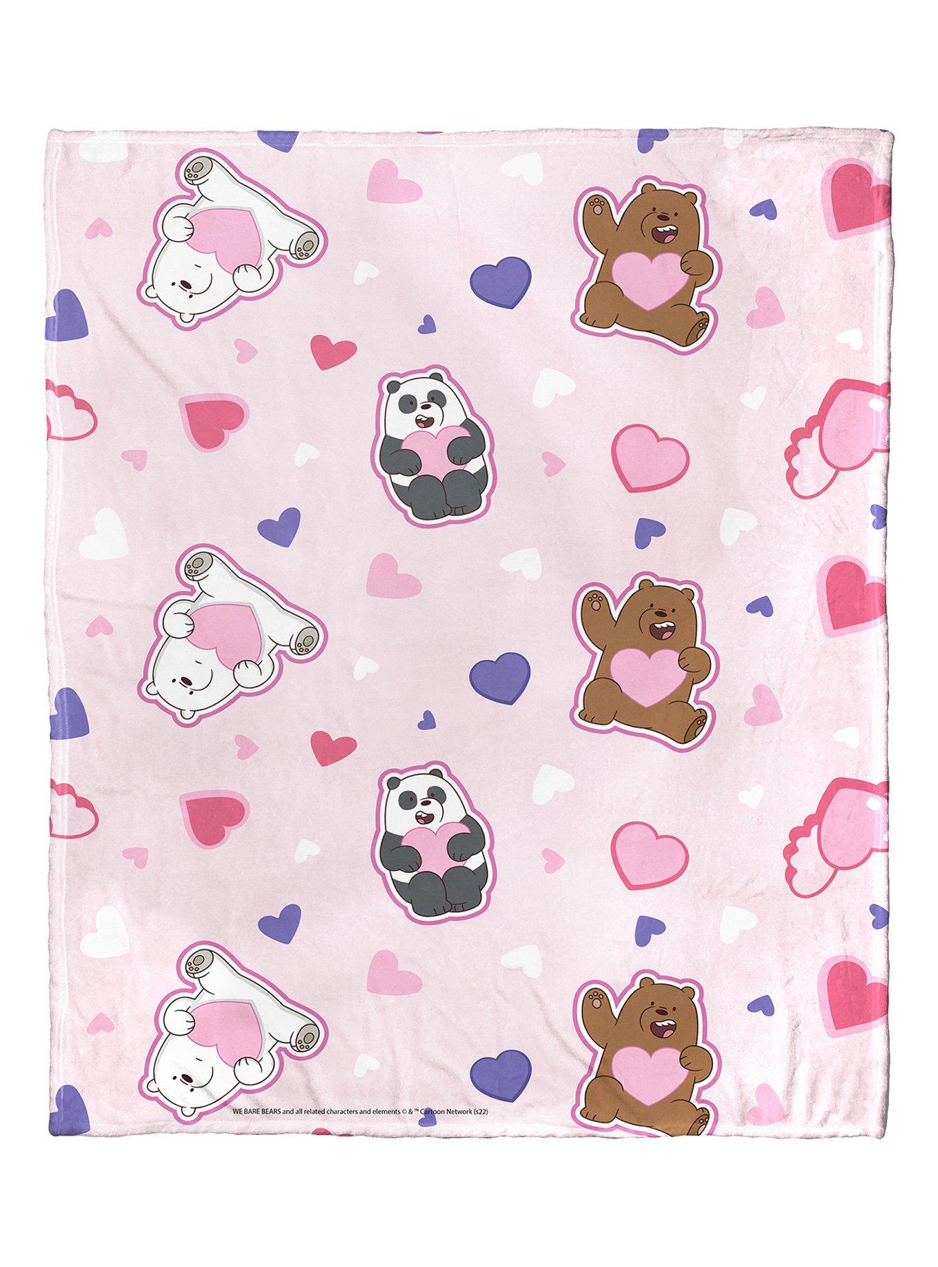 We Bare Bears Sweet Bears Silk Touch Throw, , hi-res