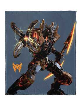 Transformers: Rise Of The Beasts Scourge Silk Touch Throw, , hi-res