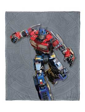 Transformers: Rise Of The Beasts Optimus Prime Silk Touch Throw, , hi-res