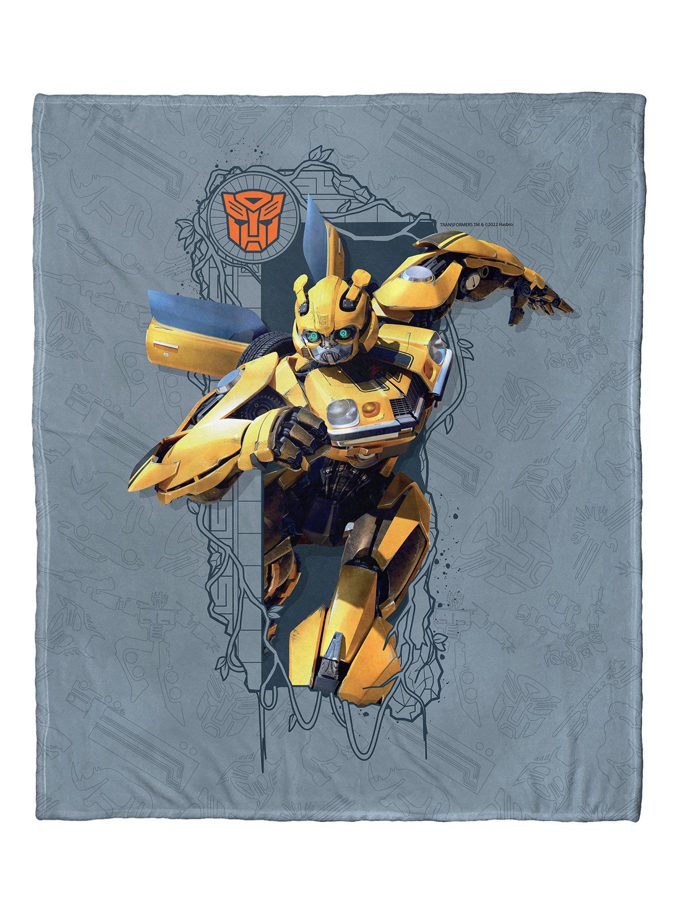 Transformers: Rise Of The Beasts Bumblebee Silk Touch Throw, , hi-res