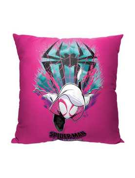 Marvel Spider-Man Across The Spiderverse Colorful Explosion Printed Throw Pillow, , hi-res