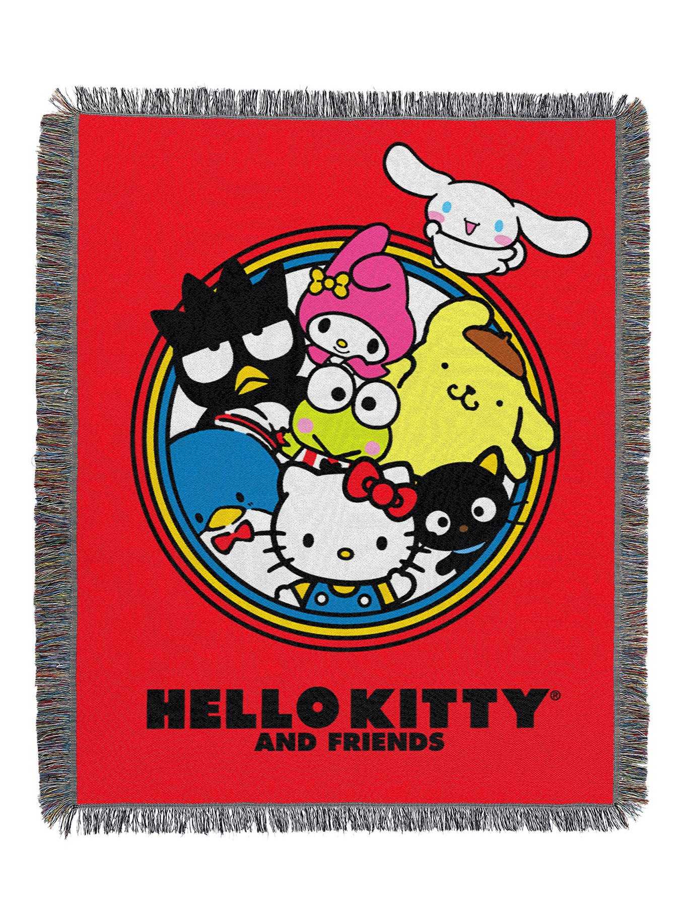 Hello Kitty Circle Of Fun Woven Tapestry, , hi-res