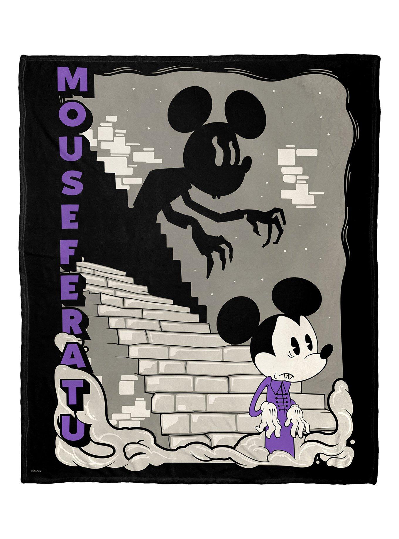 Disney Mickey Mouse Mouseferatu Silk Touch Throw, , hi-res