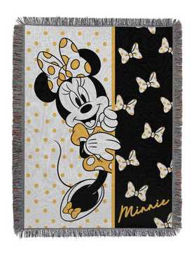 Disney Minnie Mouse Peekaboo Metallic Tapestry, , hi-res