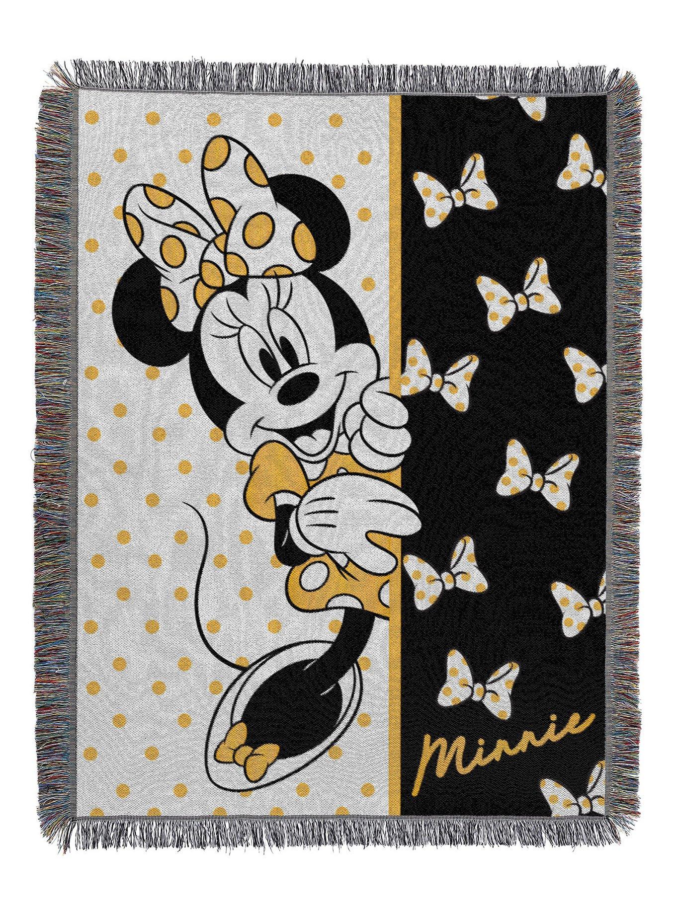 Disney Minnie Mouse Peekaboo Metallic Tapestry, , hi-res