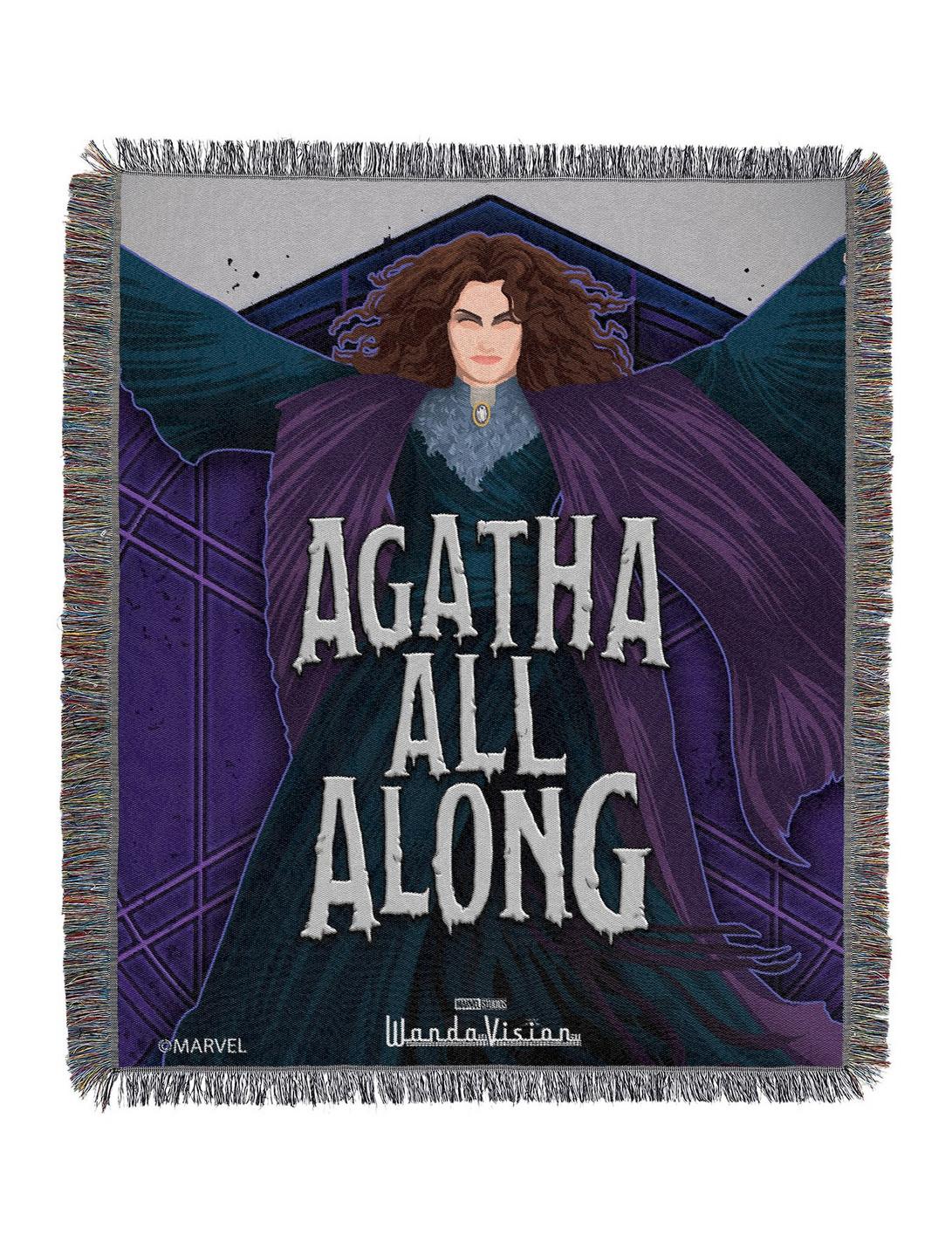 Marvel WandaVision Agatha All Along Woven Tapestry, , hi-res