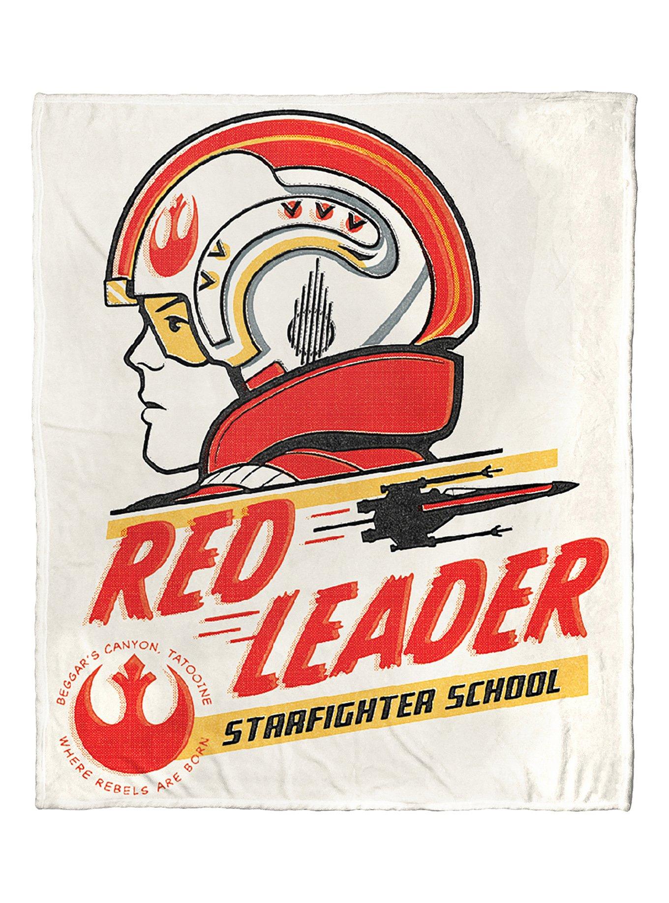 Star Wars Red Leader Silk Touch Throw, , hi-res