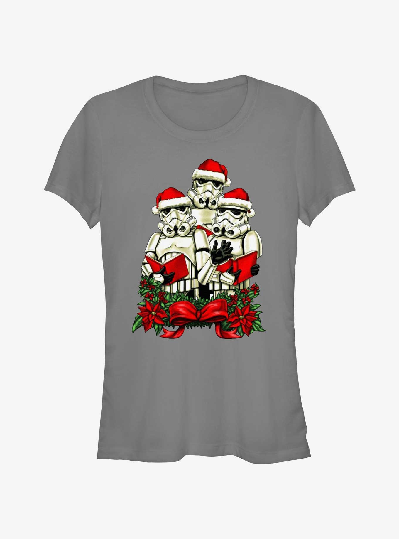 Star Wars Trooper Santa Carolers Girls T-Shirt, , hi-res
