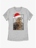 Star Wars Santa Chewie Womens T-Shirt, ATH HTR, hi-res