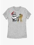 Star Wars Trooper Santa Naughty List Womens T-Shirt, ATH HTR, hi-res