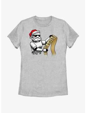 Star Wars Trooper Santa Naughty List Womens T-Shirt, , hi-res