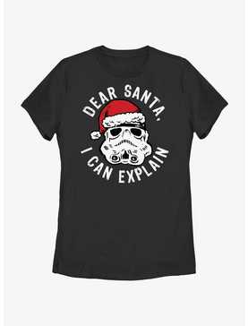 Star Wars Trooper Dear Santa I Can Explain Womens T-Shirt, , hi-res