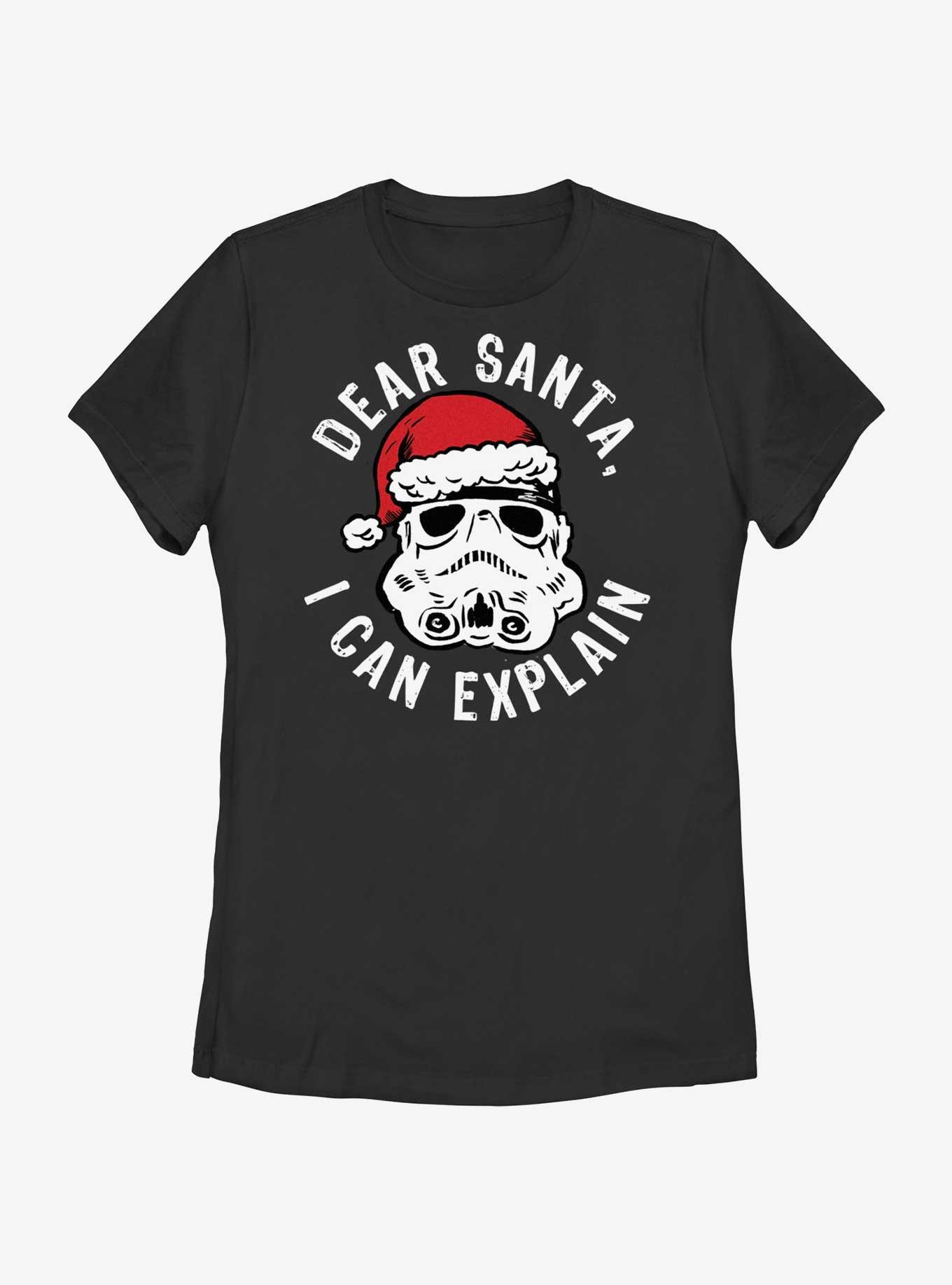 Star Wars Trooper Dear Santa I Can Explain Womens T-Shirt, , hi-res