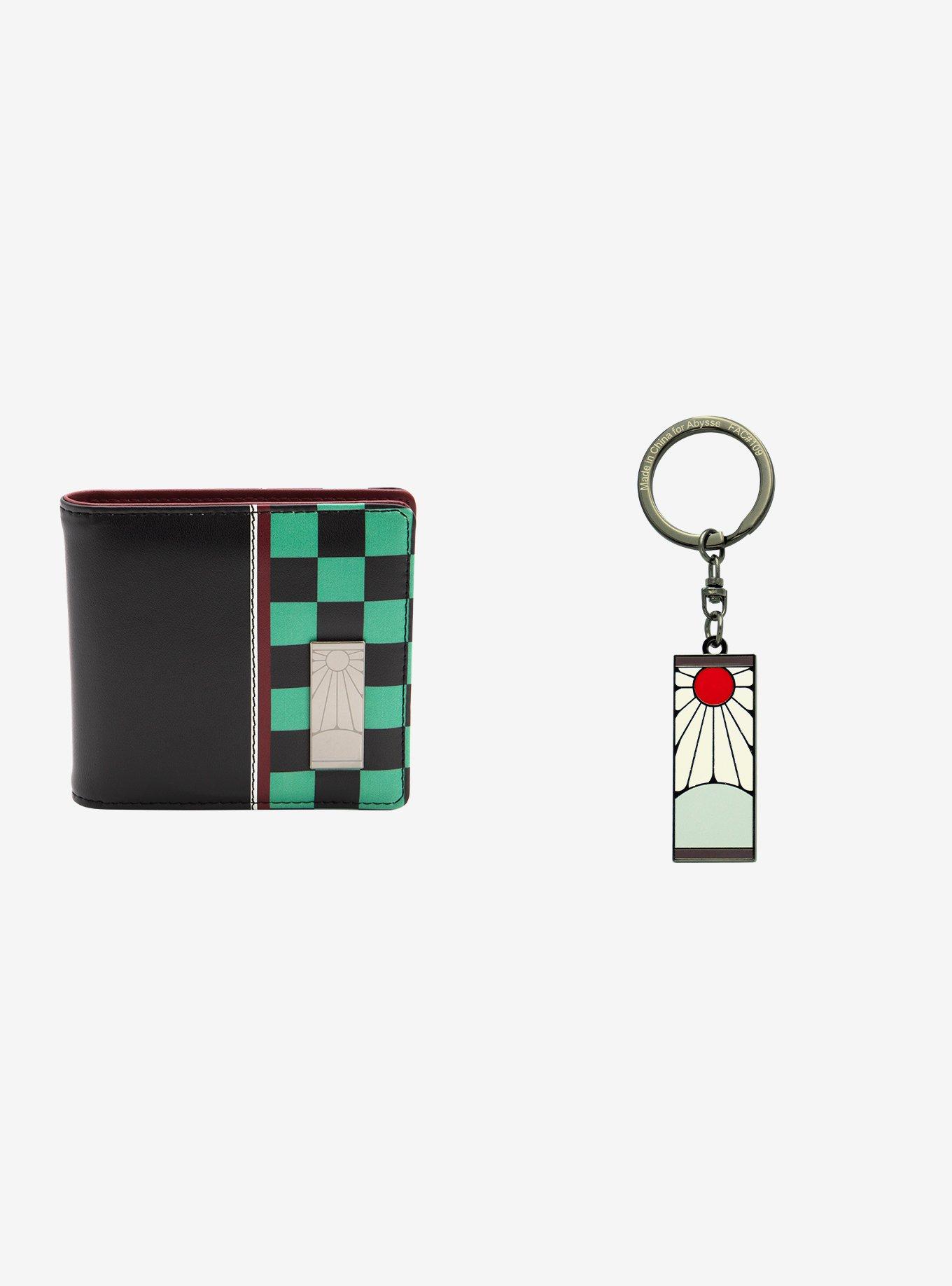 Demon Slayer: Kimetsu No Yaiba Keychain and Tanjiro Kamado Wallet, , hi-res