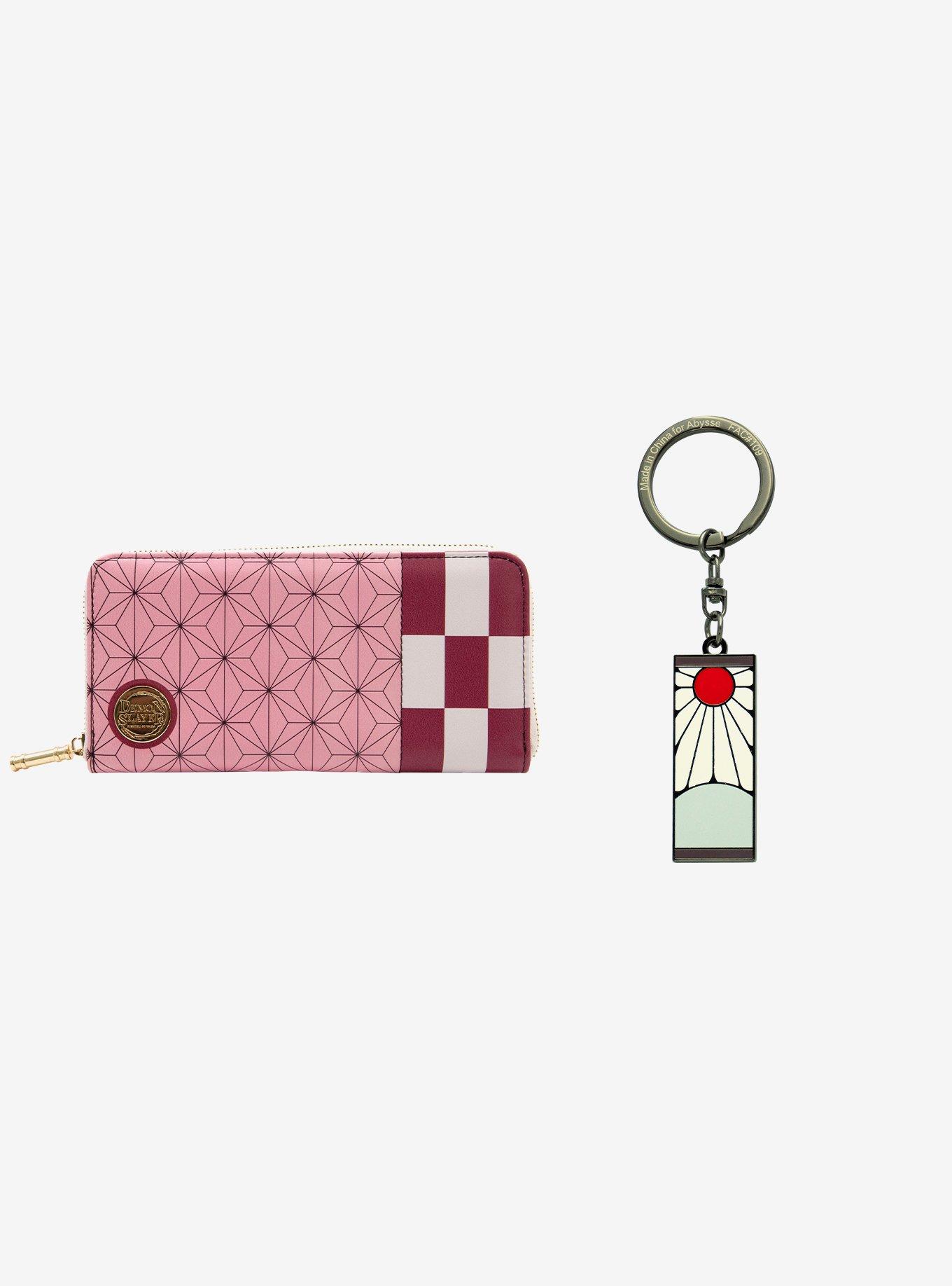 Demon Slayer: Kimetsu No Yaiba Keychain and Nezuko Kamado Wallet, , hi-res