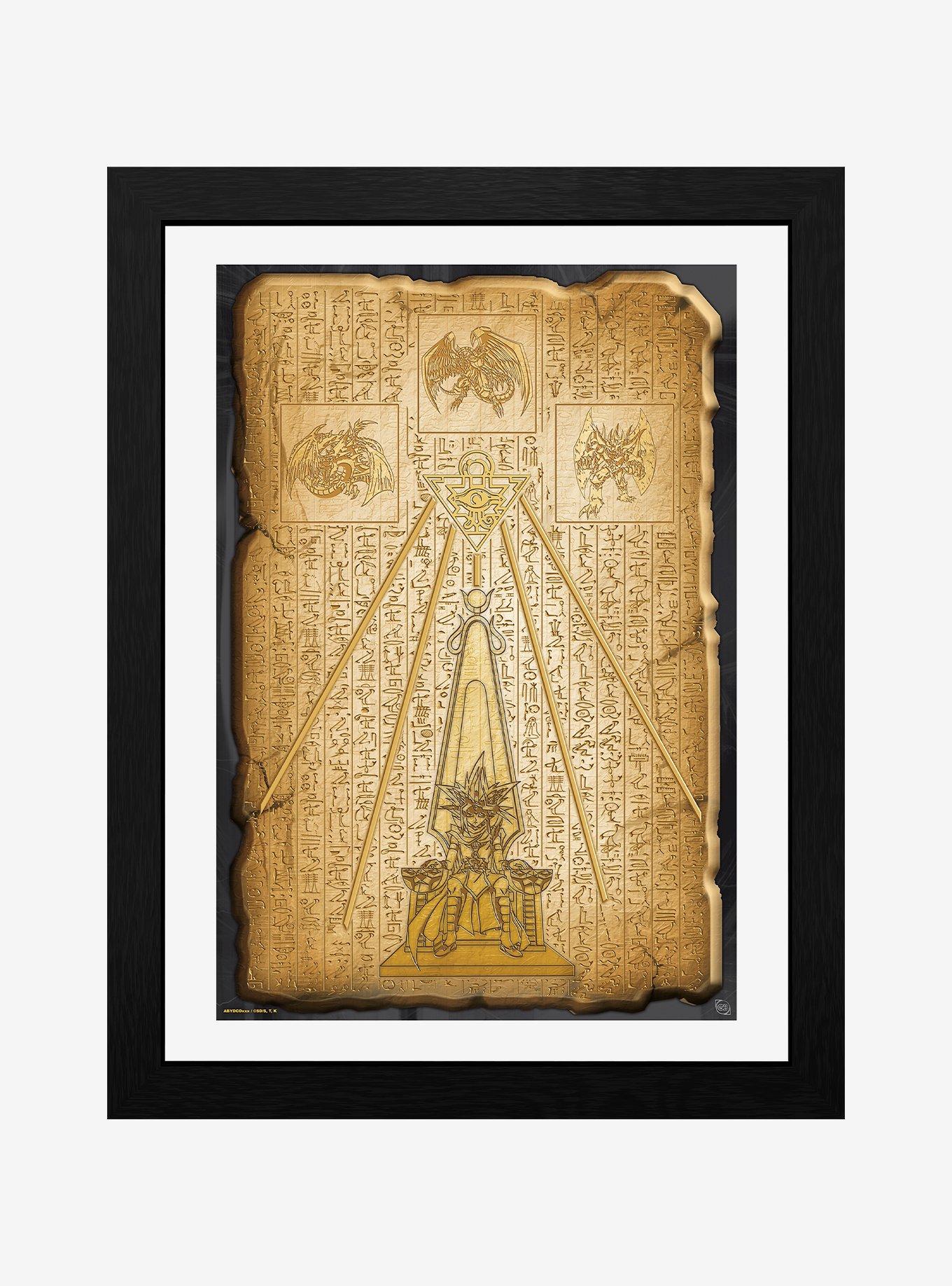 Yu-Gi-Oh! Egyptian Tablet Framed Print Wall Art, , hi-res