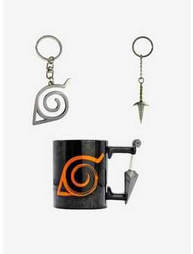 Naruto Shippuden Keychains and Kunai Mug, , hi-res