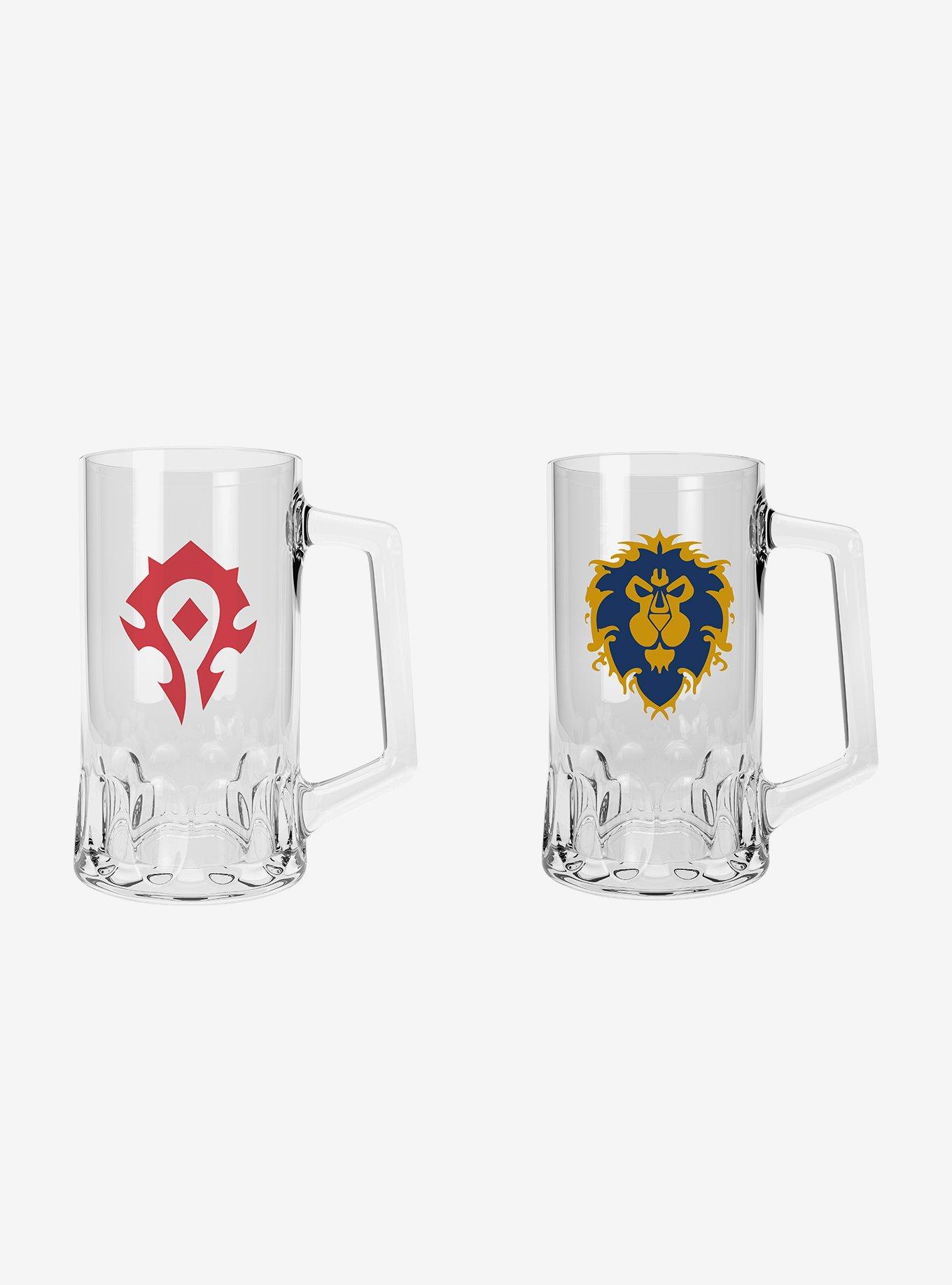 World of Warcraft Tankard Glass Cup Set, , hi-res