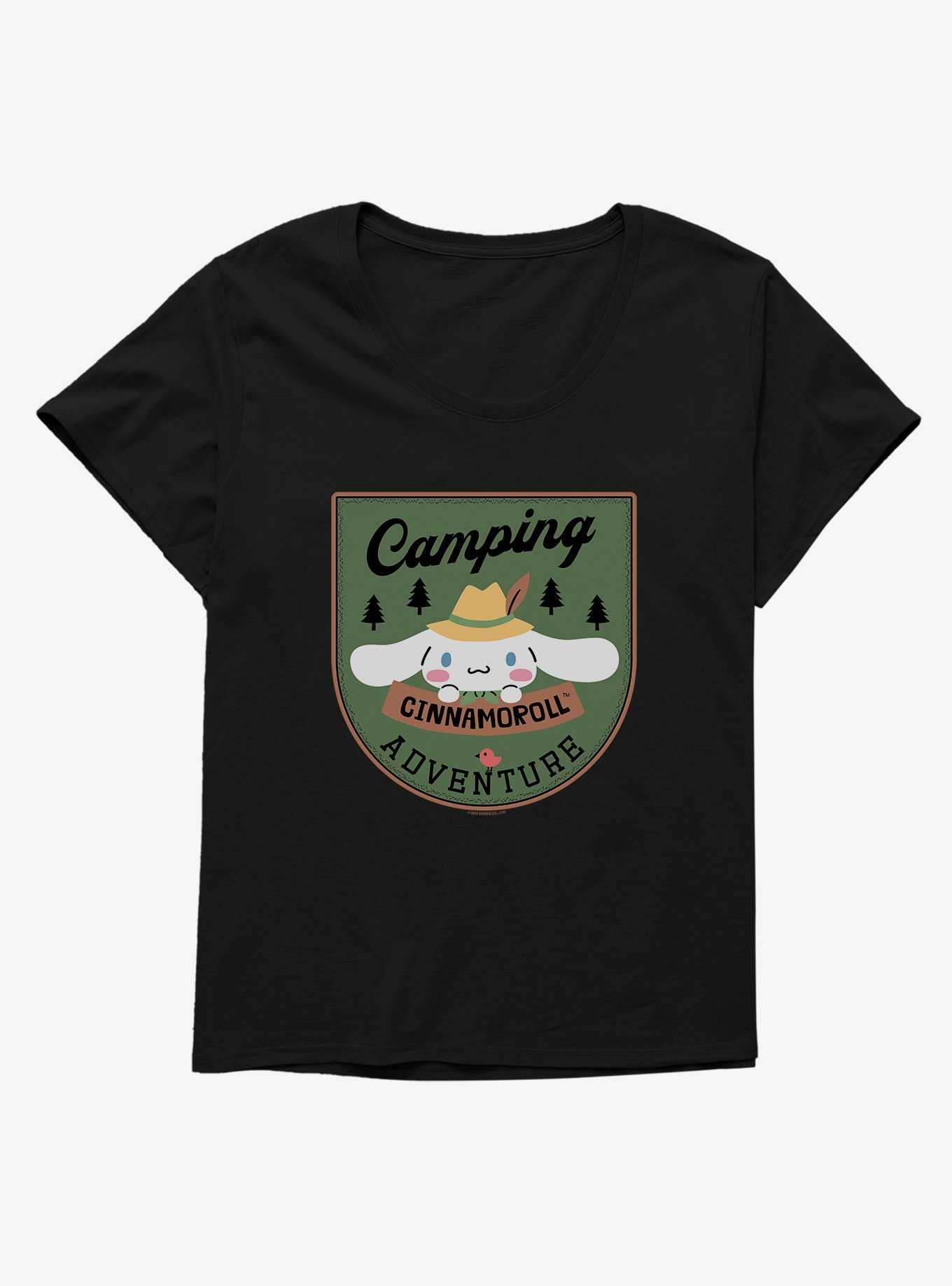 Cinnamoroll Camping Adventure Girls T-Shirt Plus Size, , hi-res