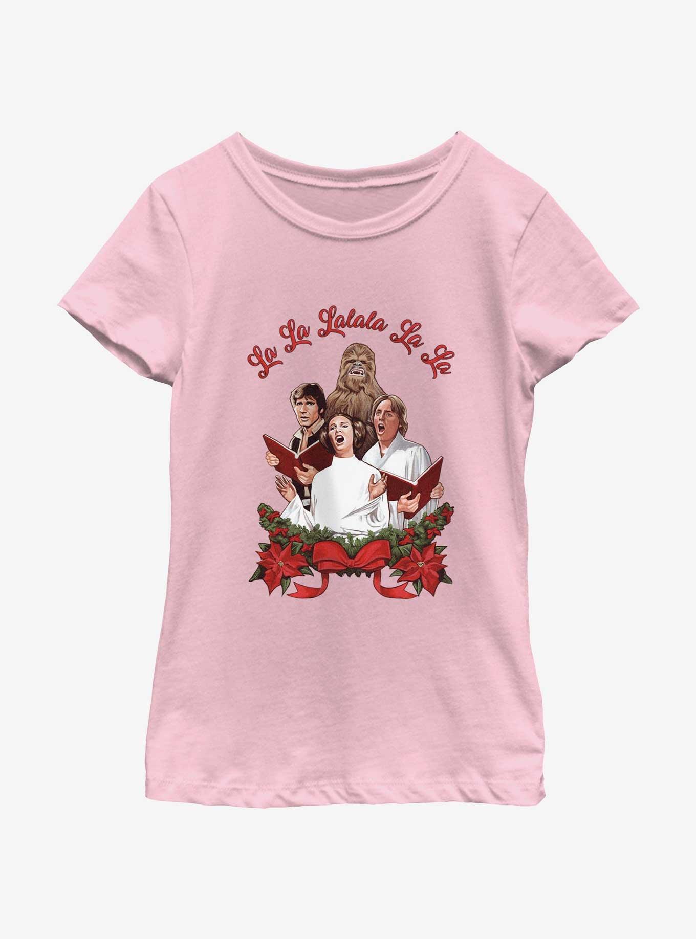 Star Wars Rebel Carolers Youth Girls T-Shirt, , hi-res