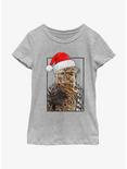 Star Wars Santa Chewie Youth Girls T-Shirt, ATH HTR, hi-res