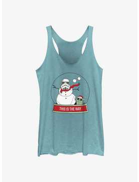 Star Wars The Mandalorian This Is The Way Snowglobe Womens Tank Top, , hi-res