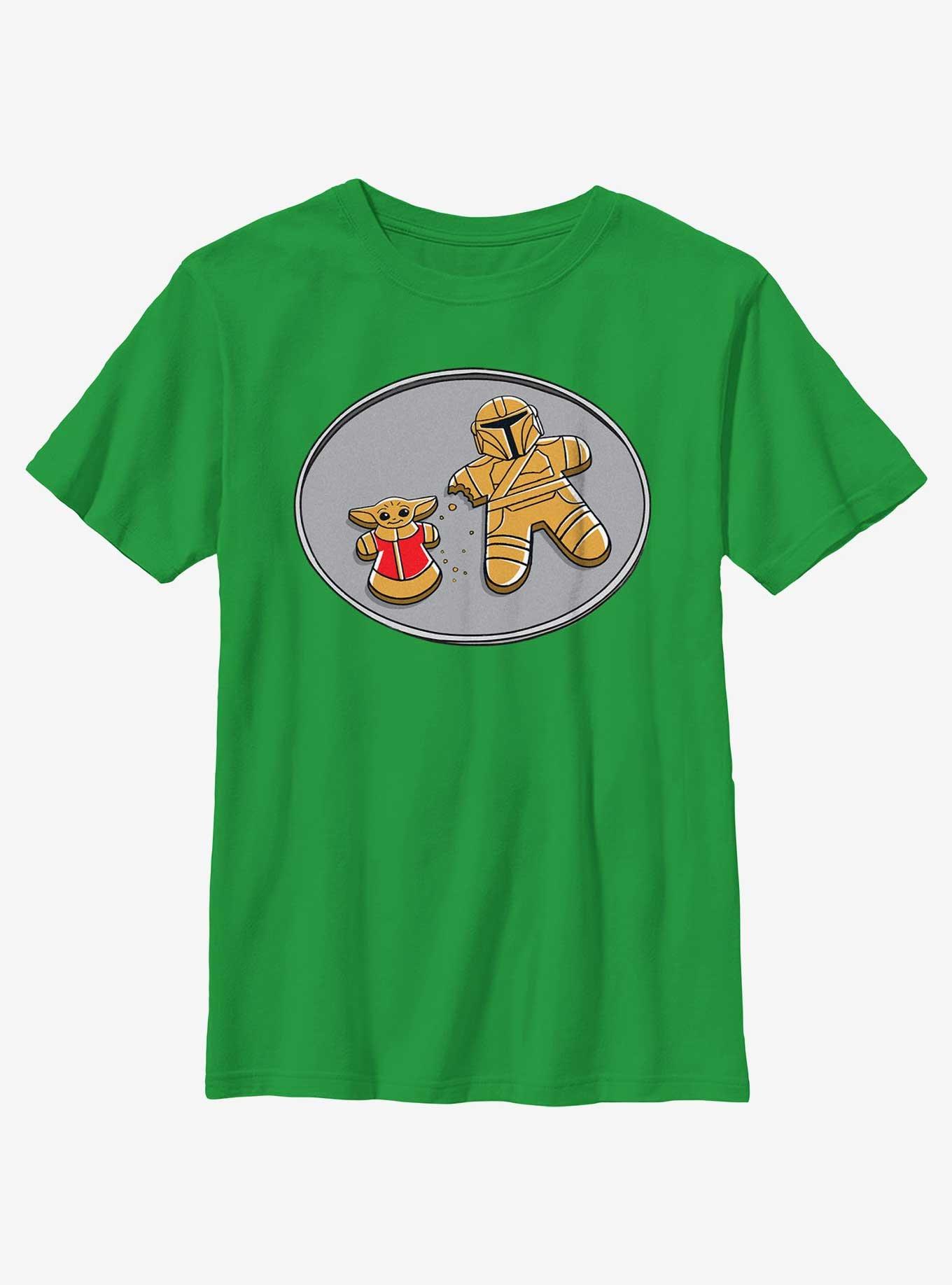 Star Wars The Mandalorian Mando Grogu Cookies Youth T-Shirt, , hi-res