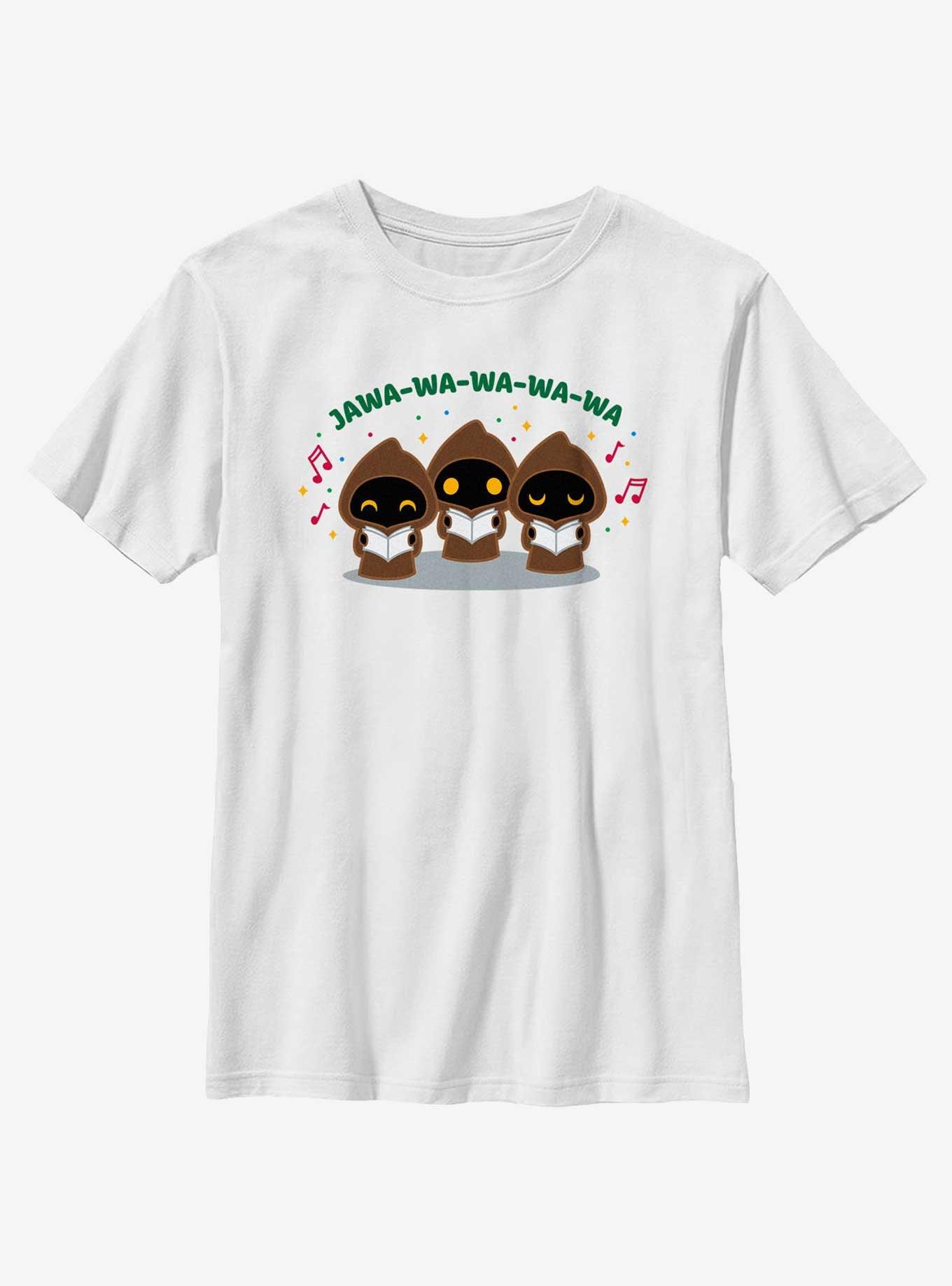 Star Wars Jawa Carolers Youth T-Shirt, WHITE, hi-res