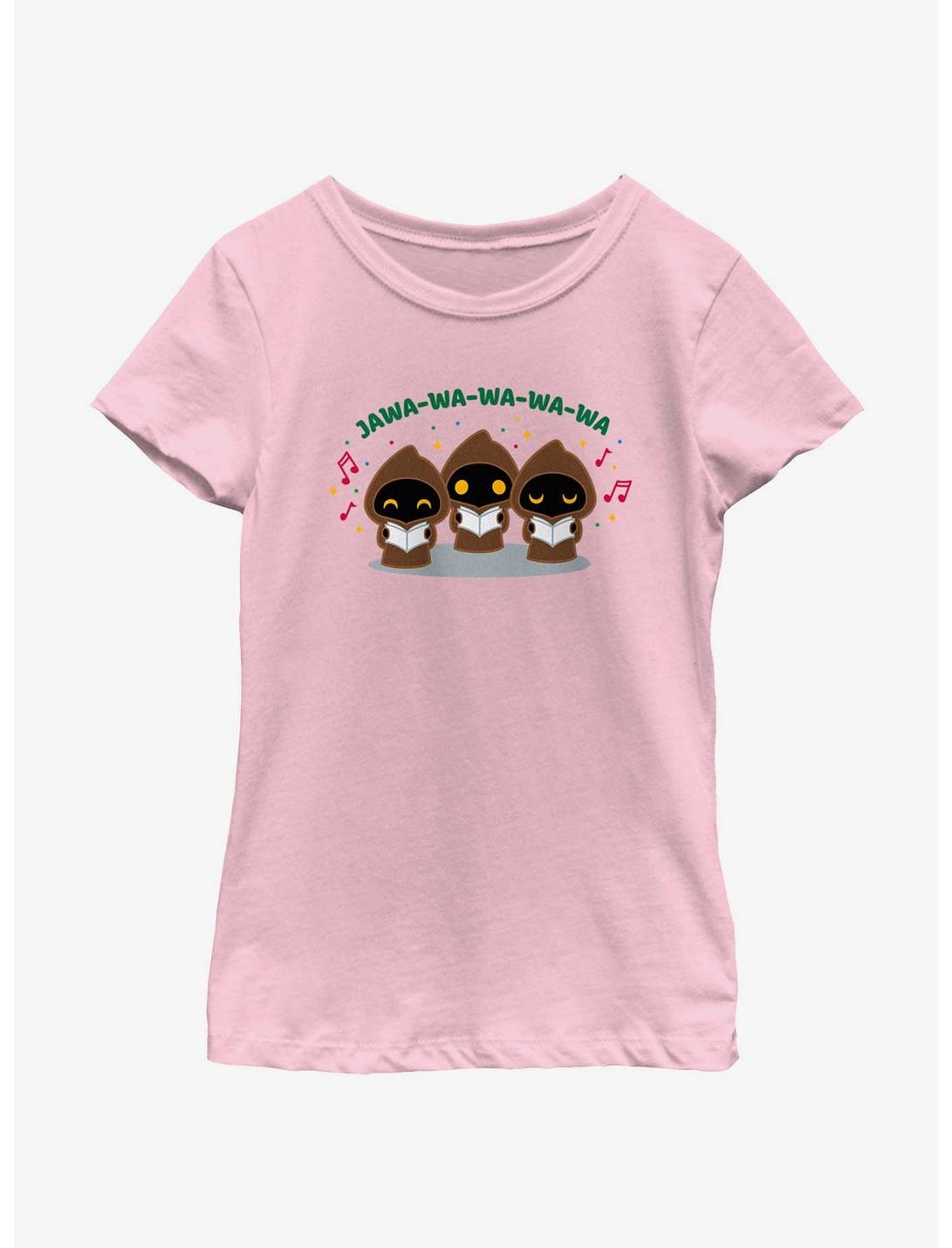 Star Wars Jawa Carolers Youth Girls T-Shirt, PINK, hi-res