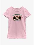 Star Wars Jawa Carolers Youth Girls T-Shirt, PINK, hi-res