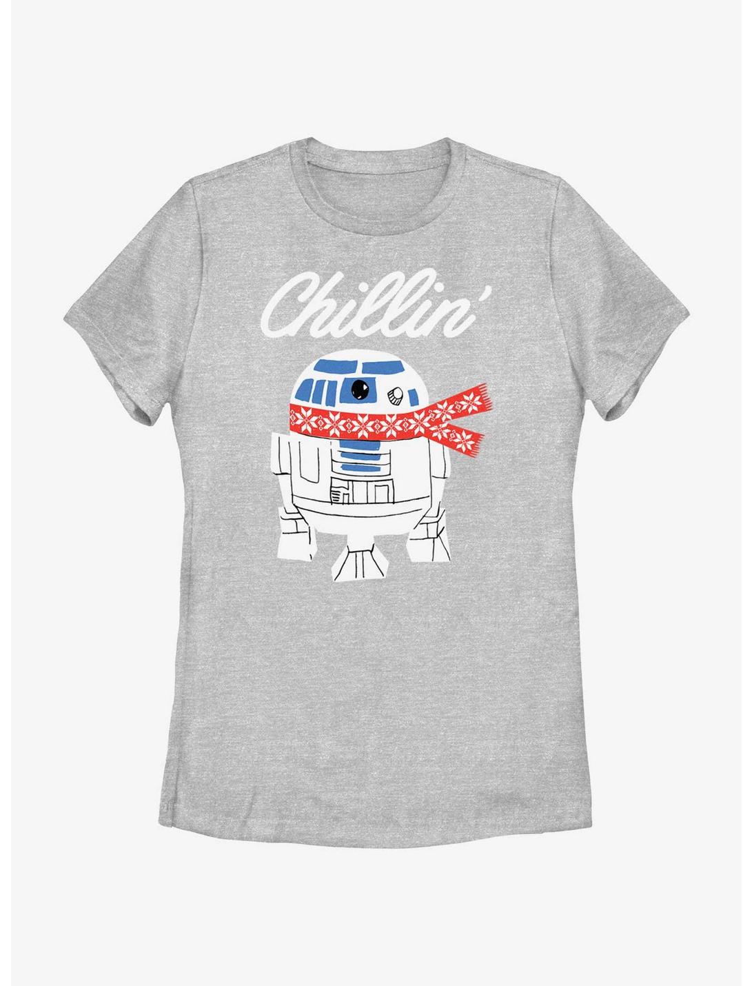 Star Wars R2-D2 Chillin' Womens T-Shirt, ATH HTR, hi-res