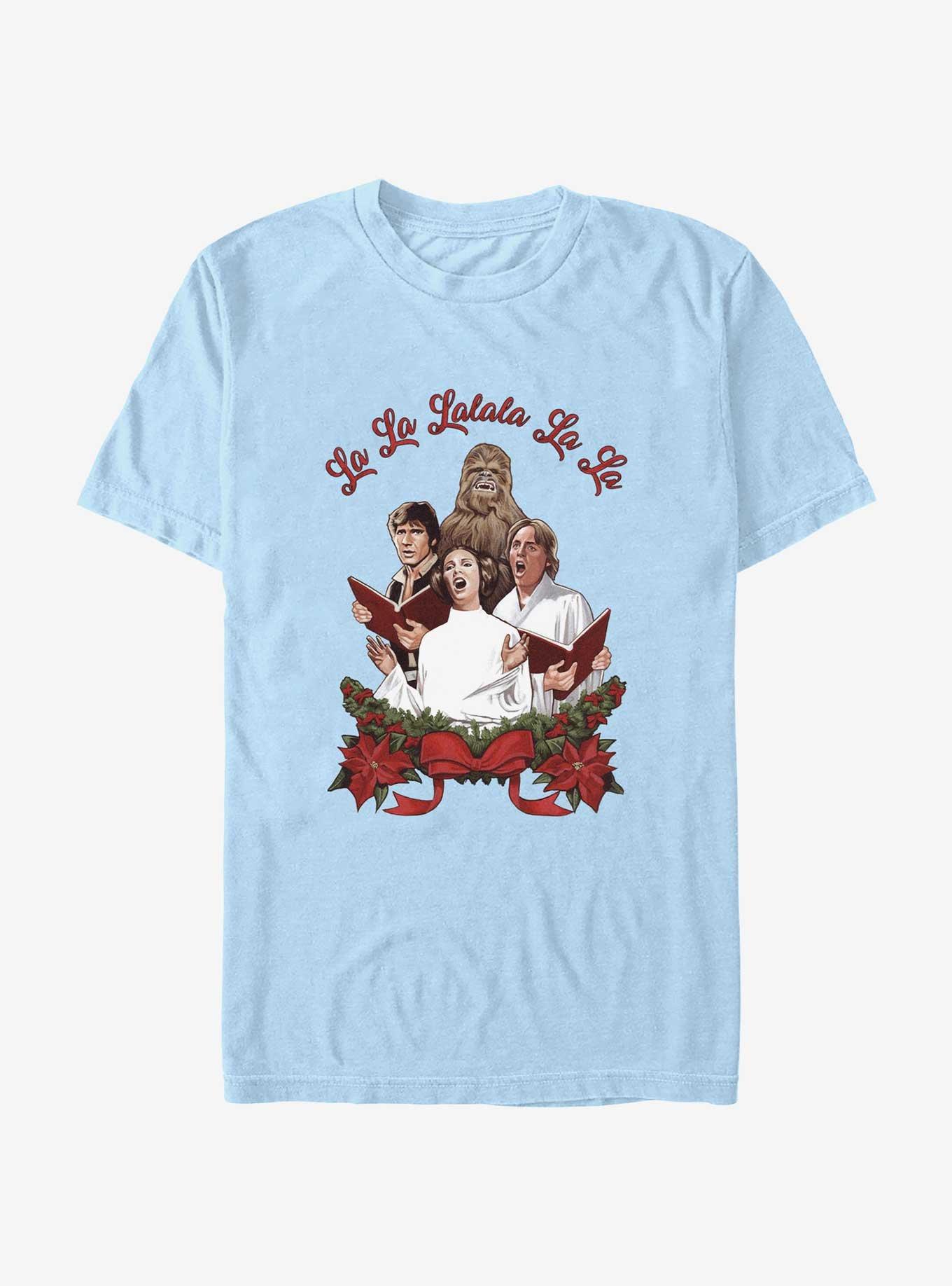 Star Wars Rebel Carolers T-Shirt, LT BLUE, hi-res